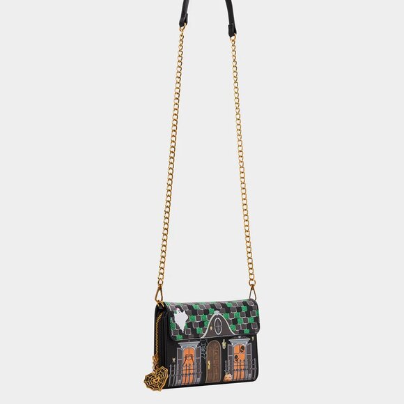 Betsey Johnson Forever Home Wallet On Chain Crossbody Bag Halloween WOC NWT - Picture 8 of 14